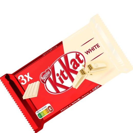 Barritas KIT KAT Chocolatina White Pack 3 | Cash Borosa