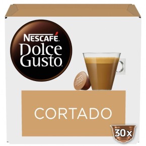 Capsulas Cafe NESCAFE Dolce Gusto Cortado  30 Caps | Cash Borosa