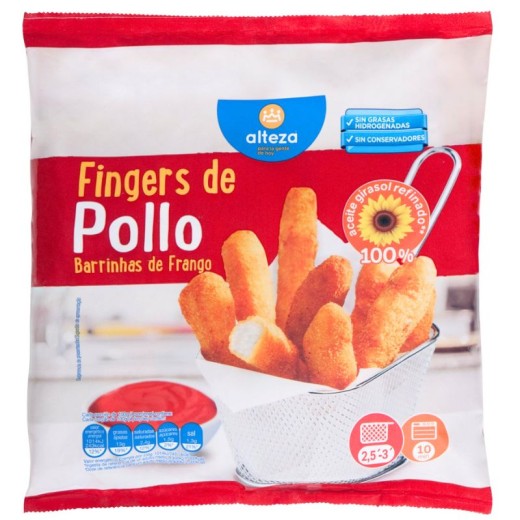 Finger Pollo ARTIQ  400 Gr | Cash Borosa