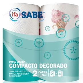 Papel Higienico 12 Rollos IFA super Compacto | Cash Borosa
