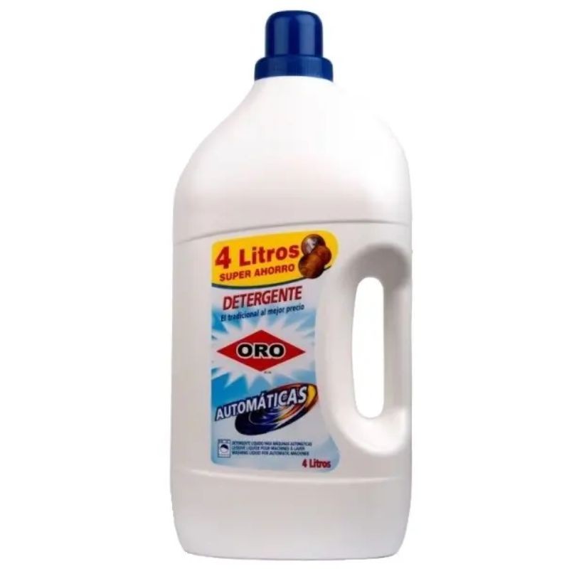 Detergente Ropa ORO Automaticas 4 L 44 Dosis | Cash Borosa