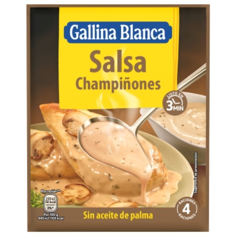 Salsa Roquefort  GALLINA BLANCA 23 Gr | Cash Borosa