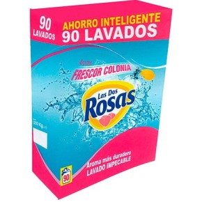 Detergente Ropa Polvo 2 ROSAS Basico 100 Lavados 5KG