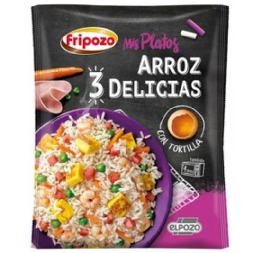 Arroz FRIPOZO Tres Delicias Tortilla 2€ 360GR | Cash Borosa