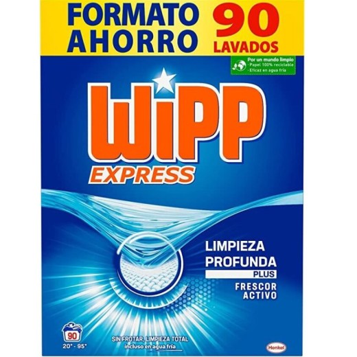 Detergente Ropa Polvo WIPP 80 Lavados | Cash Borosa