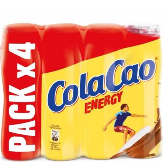 Batido Cacao COLA CAO Energy Pack 4 X 200 ML | Cash Borosa
