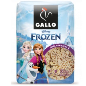 Pasta Disney Frozen GALLO Ideal Salsas 300 GR