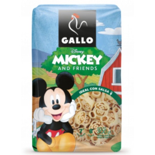 Pasta Disney Mickey GALLO Ideal Salsas 300 GR | Cash Borosa