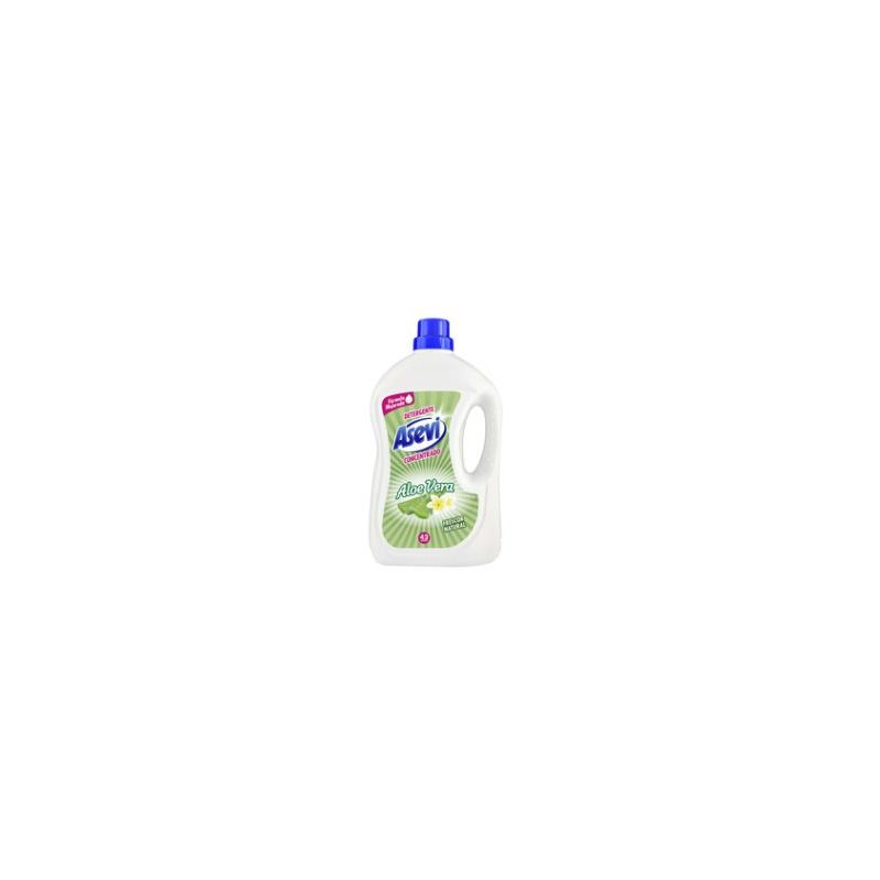 Detergente Ropa ASEVI 3 L Aloe Vera 40+4Lav | Cash Borosa