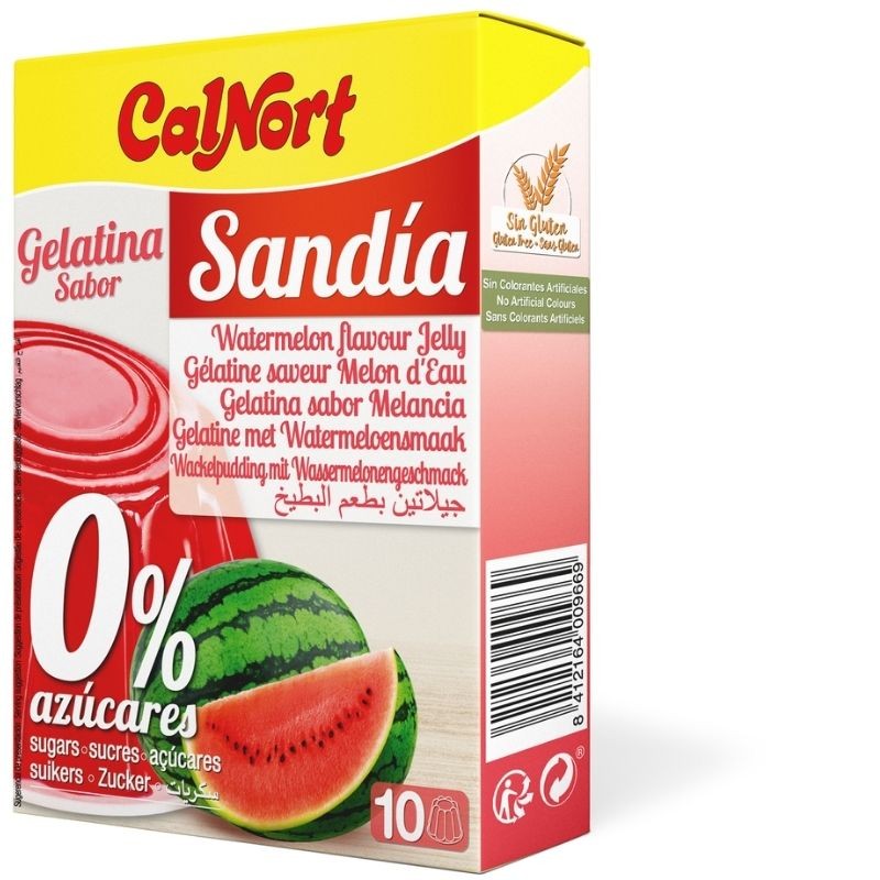 Preparado De Gelatina Sandia 0% Azucar  CALNORT | Cash Borosa