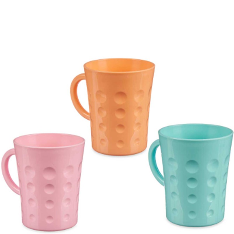 Taza Plastico Colores  300 ML | Cash Borosa