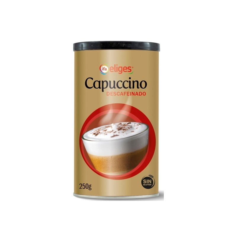Cafe Soluble Cappuccino Descafeinado IFA  250 Gr | Cash Borosa