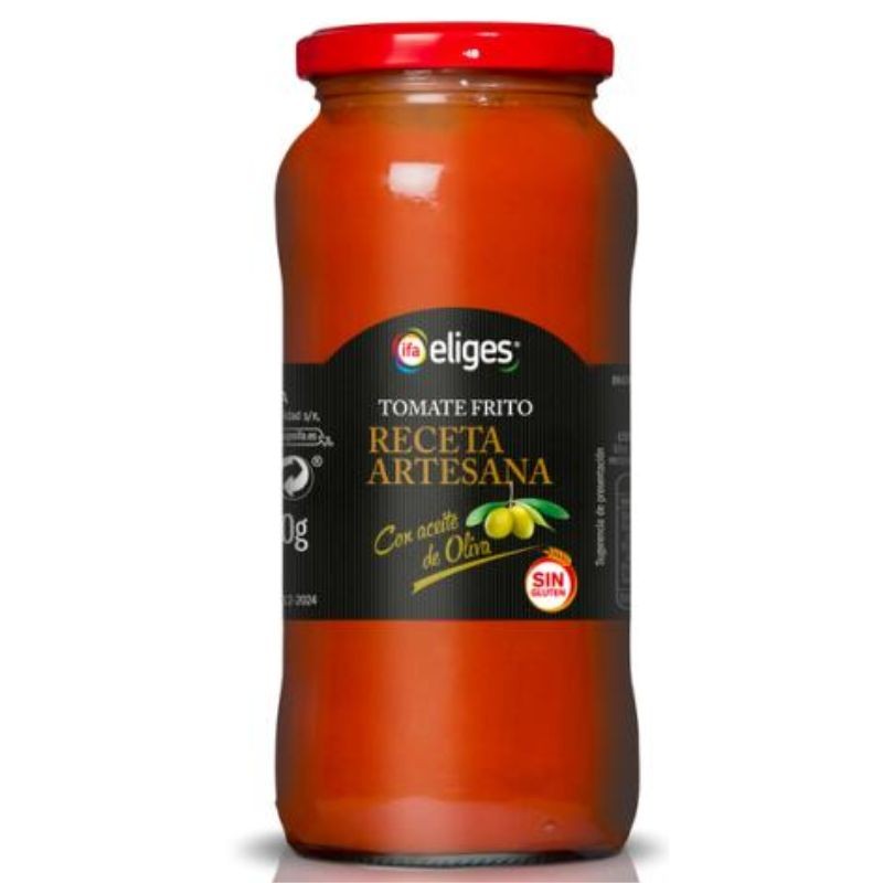 Tomate Frito Ifa Receta Artesana Aceite Oliva Tarro Gr Salsa De