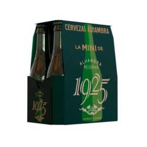 Cerveza Tercio ALHAMBRA Roja Pack 4 UND X 33 CL | Cash Borosa