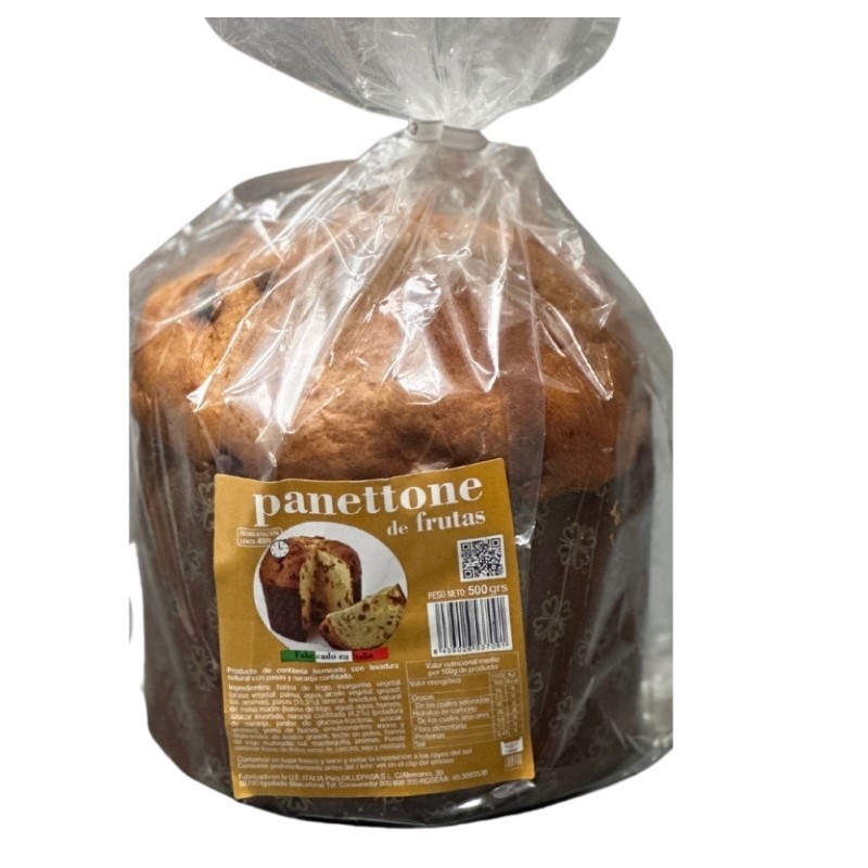 Panettone Fruta 500 Gr | Cash Borosa