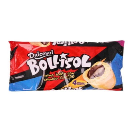 Bollisol Relleno de Cacao  DULCESOL 1€ 3Und | Cash Borosa