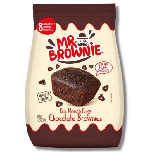 Brownies con Chocolate Belga JR BROWNIE | Cash Borosa