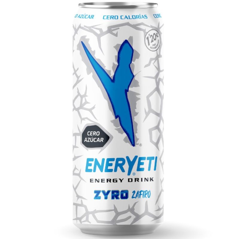 Bebida Energetica Zero ENERYETI Zyro Zafiro 500 Ml 1.20€ | Cash Borosa