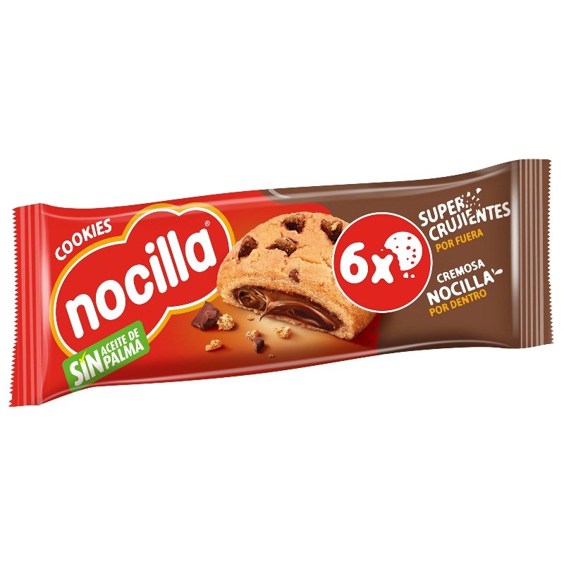 Cookies Rellenas Cookies & Cream NOCILLA 6 UND | Cash Borosa