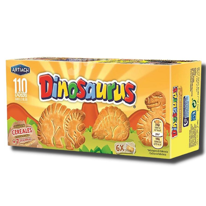 Galleta Lu Dinosaurus 1,20€ Cereales | Cash Borosa