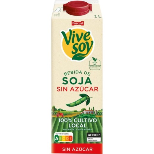 Bebida de Soja VIVESOY Sin Azucar 1 L | Cash Borosa