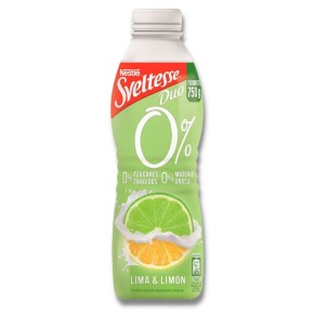 Yogur Liquido Sveltesse Lima & Limon 0% NESTLE 750 GR | Cash Borosa