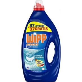 Detergente Ropa Liquido WIPP Limpio Y Liso 35 + 35 Lavados