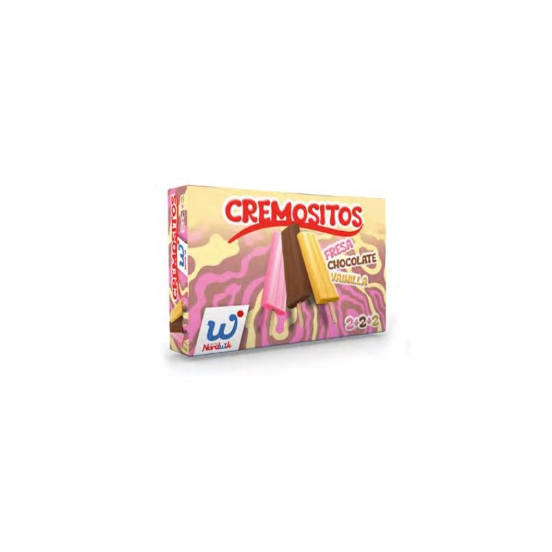Helado Palo Cremositos Chocolate NORDWIK Pack 5 UND | Cash Borosa