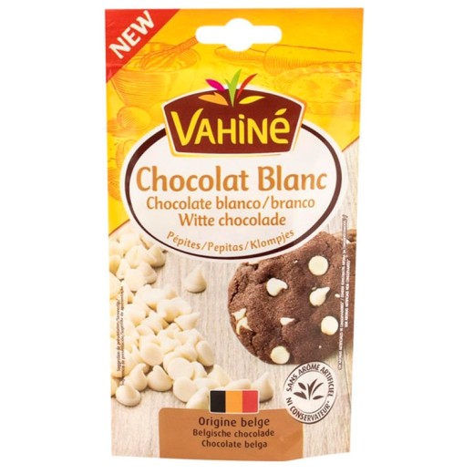VAHINE Pepitas de Chocolate blanco 100 GR | Cash Borosa