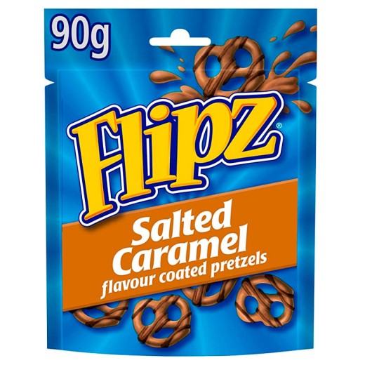 Pretzels Flipz Salted Caramel McVities 90 GR | Cash Borosa