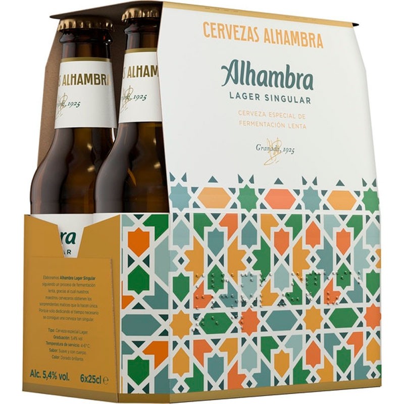 Cerveza Botellin ALHAMBRA Especial 6 UND X 25 CL | Cash Borosa
