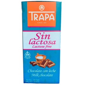 Chocolate con Leche con Almendras Sin Azucar TRAPA 175 GR | Cash Borosa