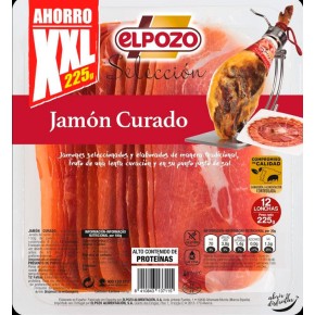 Jamon Serrano Lonchas ELPOZO XXL 225 GR | Cash Borosa