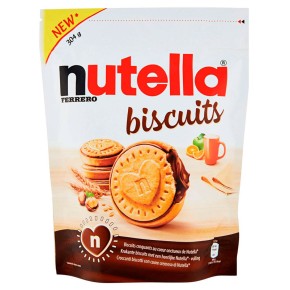 Galletas Biscuits NUTELLA 300 GR