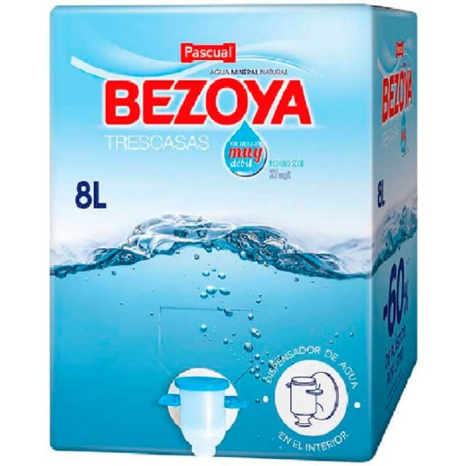 Agua Mineral BEZOYA  Box 8 L | Cash Borosa