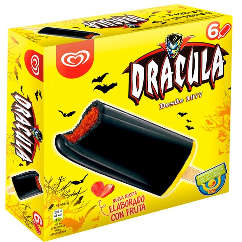 Helado Dracula FRIGO 6 UND | Cash Borosa