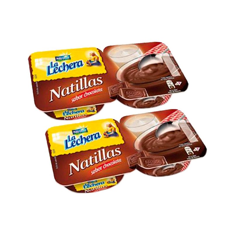 Natillas Chocolate LA LECHERA Pack 4 | Cash Borosa