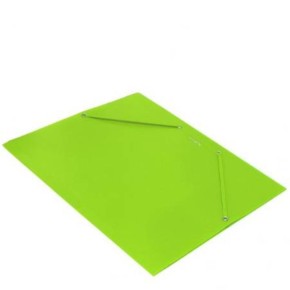 Carpeta Solapas PLUS Pp Folio Gomas Verde Colorgraf | Cash Borosa