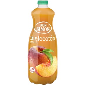 Nectar de Melocoton Disfruta Sin Azucares JUVER 2 L | Cash Borosa
