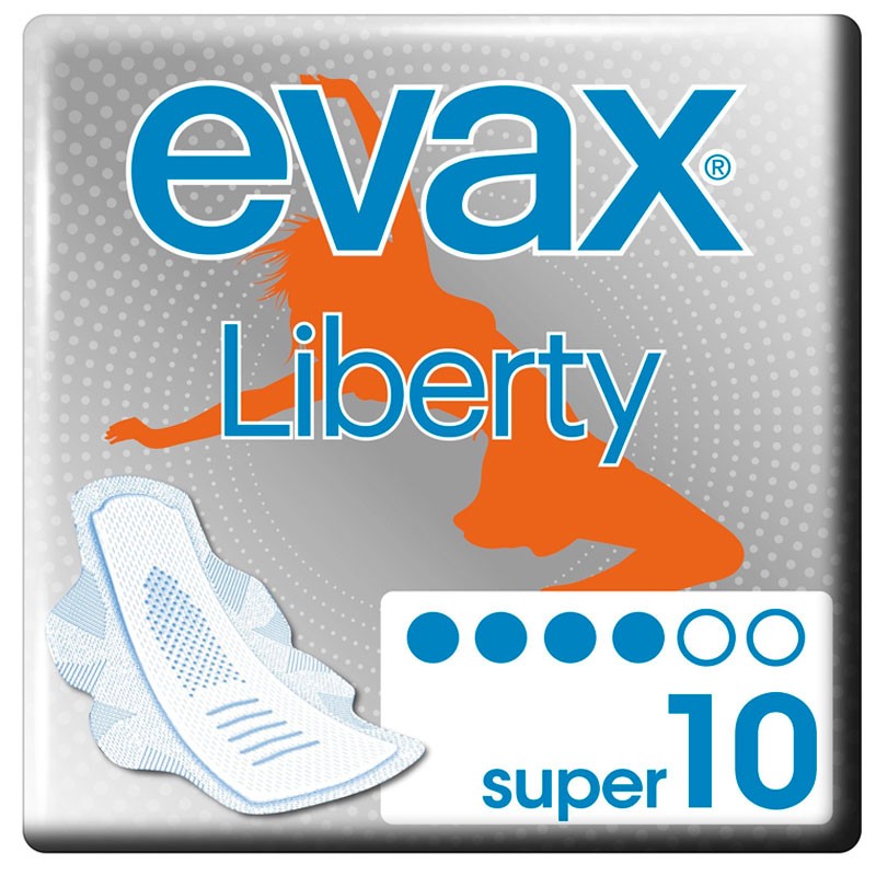 Compresa EVAX Liberty Super Alas 10 UND | Cash Borosa