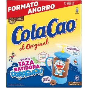 Cacao Soluble COLA CAO 1.75 KG + Batidora Minions