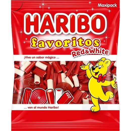 Gominolas HARIBO 1 KG Favoritos Red & White | Cash Borosa