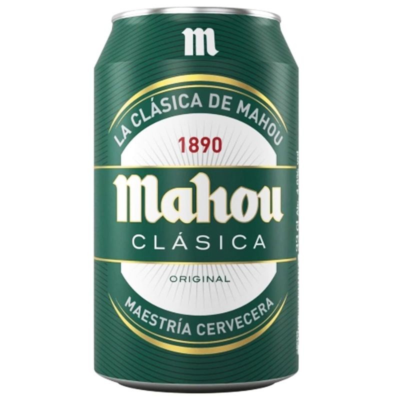 Cerveza Lata MAHOU Clasica 33 CL | Cash Borosa