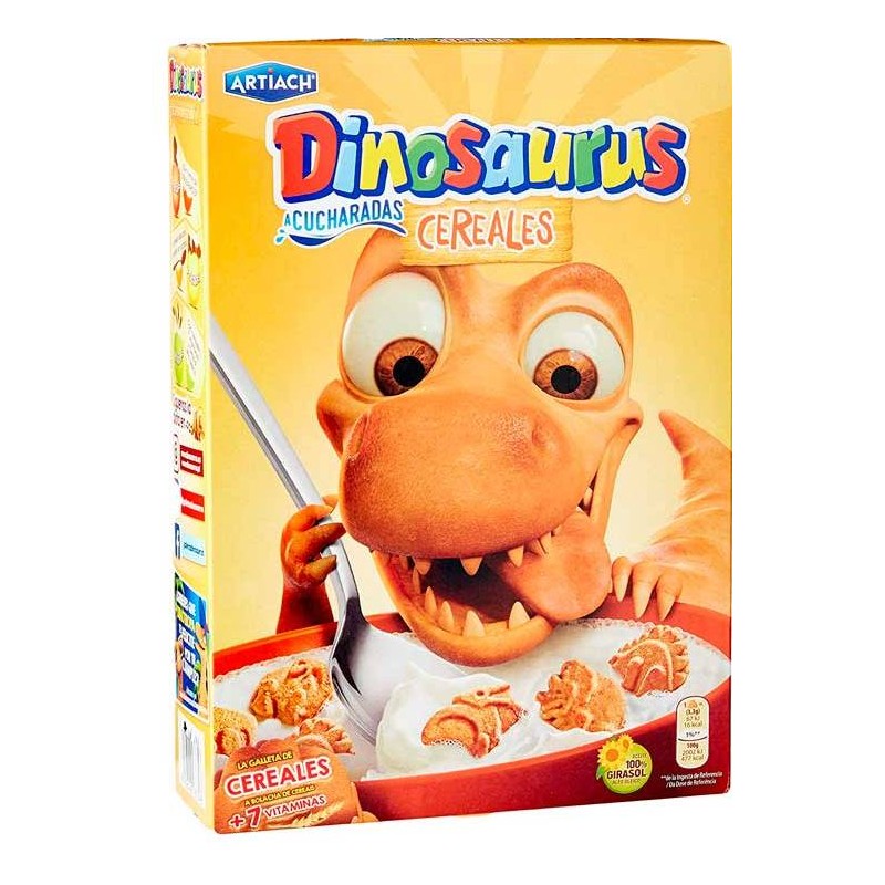 Galletas DINOSAURUS Cereales Cucharadas 320 GR | Cash Borosa