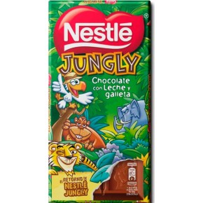 Chocolate NESTLE Jungly con Leche 125GR