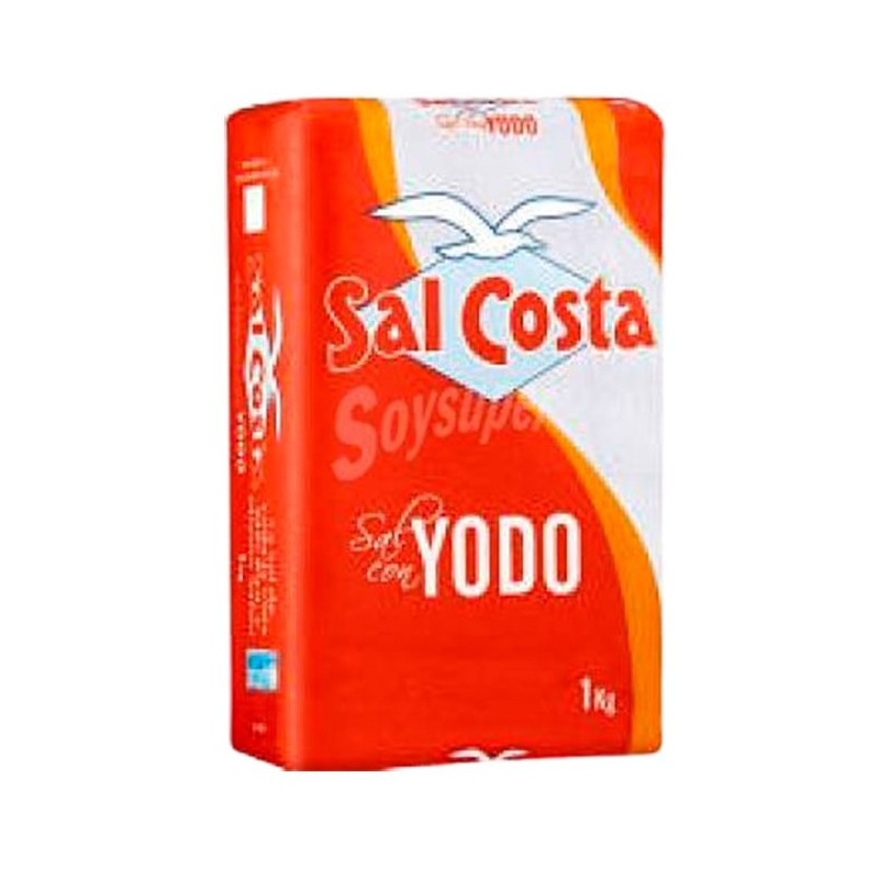 Sal Cocinar Fina Yodada 1 KG | Cash Borosa