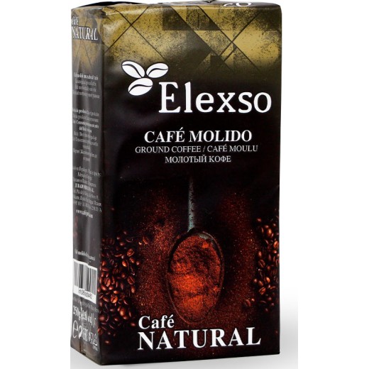 Cafe Molido Natural ELEXO 250 GR | Cash Borosa