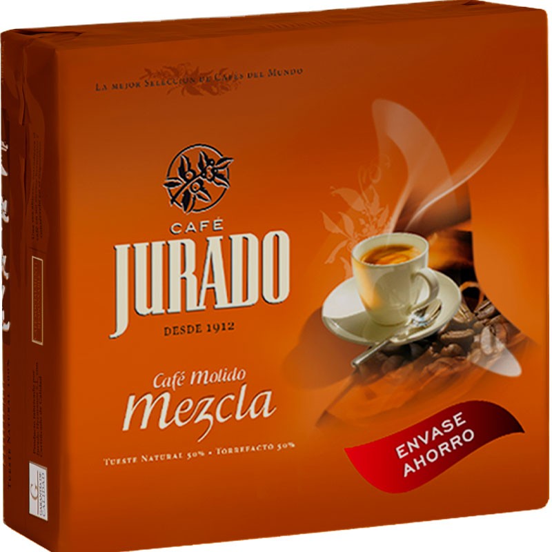 Cafe Molido Mezcla Jurado Pack 2 Und X 250 Gr 
