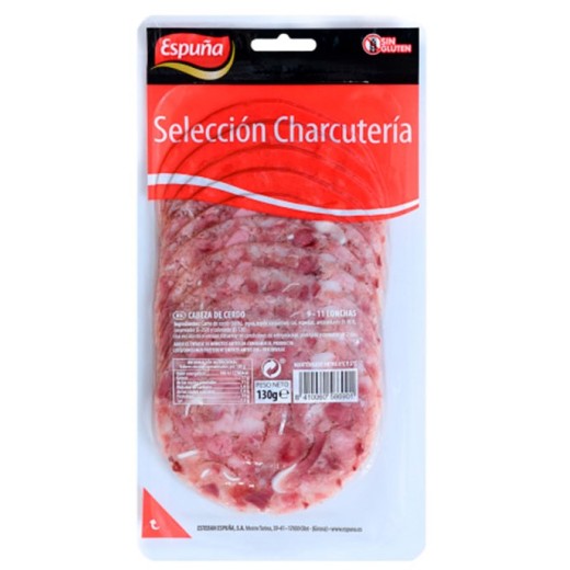 Cabeza De Cerdo Lonchas ESPUÑA 1.10€ 80GR | Cash Borosa