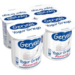 Yogur Griego Natural Azucarado GERVAIS  X4